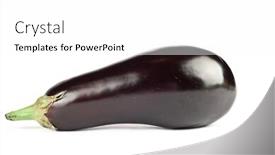  Presentation with eggplant - Theme having eggplant background and a white colored foreground