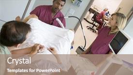  Presentation with ovary - Amazing PPT theme having eggs from ovary using vaginal backdrop and a coral colored foreground