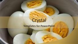  Presentation with eggs egg carton egg box - Cool new slide set with eggs in bowl closeup nutrition backdrop and a yellow colored foreground