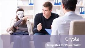  Presentation with family - Presentation consisting of ego psychology - family visiting psychologist for family background and a  colored foreground