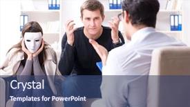  Presentation with family - Presentation consisting of ego psychology - family visiting psychologist for family background and a  colored foreground