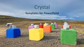  Presentation with abstract art - 