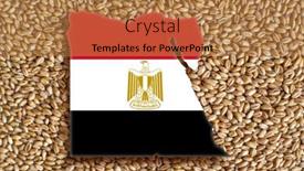  Presentation with food supply - Slides consisting of egypt-is-one background and a coral colored foreground