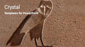  Presentation with karnak - Theme consisting of photo of keyd on pure white background background and a cream colored foreground