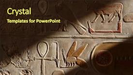  Presentation with queen - Colorful presentation enhanced with the temple of queen backdrop and a wine colored foreground