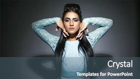  Presentation with egyptian - PPT theme enhanced with egyptian queen cleopatra - make up background and a  colored foreground