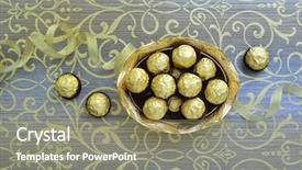  Presentation with best - Theme featuring eid al fitr - best quality chocolates background and a gray colored foreground