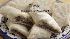  Presentation with moroccan - Cool new presentation with eid al fitr - traditional moroccan makrout date cookies backdrop and a  colored foreground