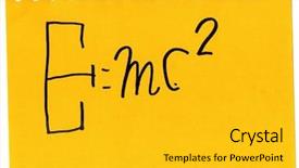  Presentation with einstein - Colorful presentation enhanced with einstein - theory of relativity in black backdrop and a light gray colored foreground