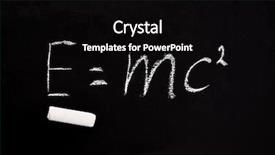  Presentation with formula 1 - Audience pleasing slides consisting of einstein - well-known physical formula backdrop and a black colored foreground