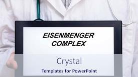  Presentation with complex - PPT layouts with eisenmenger-complex-doctor-with-rare background and a sky blue colored foreground