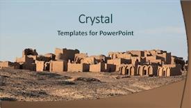  Presentation with christian - PPT layouts having el-bagawat an early christian background and a light blue colored foreground