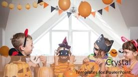  Presentation with celebrate - Audience pleasing PPT layouts consisting of el filibusterismo - group of funny children backdrop and a  colored foreground