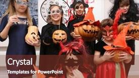  Presentation with diverse group of children reading - Presentation design featuring el filibusterismo - group of funny children background and a tawny brown colored foreground