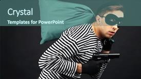  Presentation with black chalkboard vintage blackboard isolated - Audience pleasing PPT theme consisting of el filibusterismo - thief with bag isolated backdrop and a ocean colored foreground