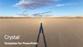  Presentation with mirage - Amazing slides having el mirage dry lake bed backdrop and a violet colored foreground