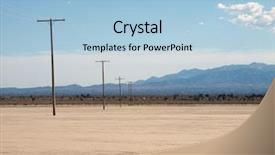  Presentation with mirage - Amazing slides having el mirage dry lake backdrop and a light blue colored foreground