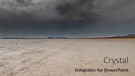  Presentation with mirage - Slide set featuring el-mirage-mojave-desert-dry background and a mint green colored foreground