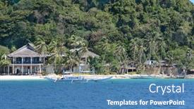  Presentation with island resort - 