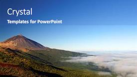  Presentation with shenandoah national park big meadows - Beautiful slides featuring el teide national park tenerife canary islands spain backdrop and a teal colored foreground