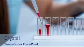  Presentation with light - PPT theme having elastic-light-scattering-employ and a light blue colored foreground