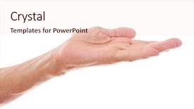  Presentation with old man - Audience pleasing PPT layouts consisting of elderly hands - old man hand backdrop and a lemonade colored foreground