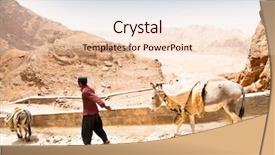  Presentation with iran - Amazing PPT theme having elderly iranian shepherd backdrop and a lemonade colored foreground