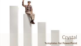  Presentation with elderly - Slide deck featuring elderly-man-sitting background and a cream colored foreground