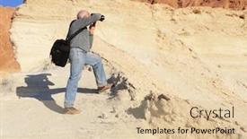  Presentation with passion - Slides enhanced with elderly-white-haired-man background and a lemonade colored foreground