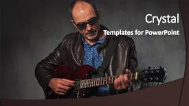  Presentation with wind energy close up portrait - Presentation theme having elecric - close portrait of seated mature background and a dark gray colored foreground