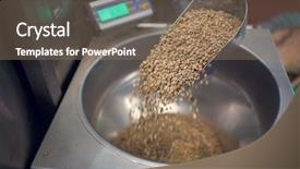  Presentation with photo show - Cool new slide set with elecric process - photo of shovel with crumbling backdrop and a coral colored foreground