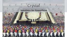  Presentation with engraving - Amazing presentation having election-of-stanislaus-leszczynski backdrop and a light gray colored foreground