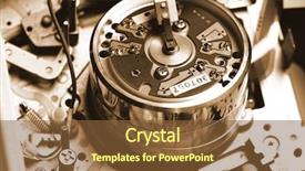  Presentation with spare parts - Theme featuring electric device - vintage electronic spare parts background and a  colored foreground