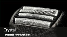  Presentation with razor - Colorful PPT layouts enhanced with electric razor mesh with wet drops macro view backdrop and a dark gray colored foreground