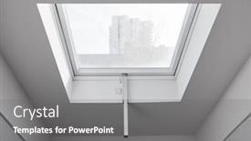  Presentation with electric - Colorful presentation theme enhanced with electric-skylight-with-daylight backdrop and a gray colored foreground