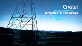  Presentation with data - Amazing slides having electrical conductivity - image of data backdrop and a teal colored foreground