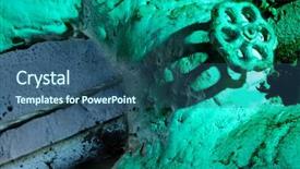  Presentation with sewer - Colorful slide set enhanced with electrical conduits wirings - old sewer pipe with valve backdrop and a  colored foreground