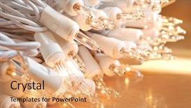  Presentation with christmas lights - Amazing PPT layouts having background macro with extremely shallow backdrop and a coral colored foreground