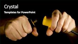  Presentation with unplugged - Slide deck consisting of unplugged background and a  colored foreground