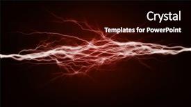  Presentation with electricity - Amazing slides having electrical discharge - pure energy and electricity backdrop and a black colored foreground