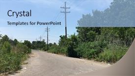  Presentation with new orleans - Slide set consisting of electrical energy - ninth ward new orleans background and a light blue colored foreground