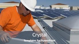  Presentation with electrical engineer solar - Audience pleasing slide set consisting of kitchen in an apartment thanksgiving backdrop and a  colored foreground.