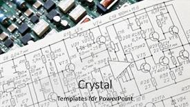  Presentation with electrical engineering - Slide deck with electrical engineering transformer - electricity diagram drawing or design background and a light gray colored foreground