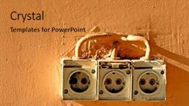  Presentation with nuclear power historuy4 - Audience pleasing PPT theme consisting of religious symbols - high res flame fractal forming backdrop and a  colored foreground.