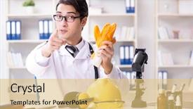  Presentation with personal protective equipment safety glasses - Audience pleasing presentation consisting of electrical presentar - safety doctor advising about wearing backdrop and a yellow colored foreground