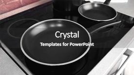  Presentation with electric - Theme with electrical study - kitchenware for cooking classes background and a  colored foreground