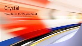  Presentation with electrical technology - Beautiful presentation theme featuring electrical subs - abstract background like technology templates backdrop and a coral colored foreground