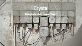  Presentation with induction motor industrial electric motors - PPT layouts enhanced with electrical switchboards - industrial switch board for electric background and a gray colored foreground