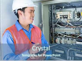 Electrical Testing Powerpoint Image Electrical Testing Asian Indonesian Technician Or Electrician PPT ...