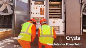  Presentation with substation - Colorful PPT theme enhanced with bumblebee is gathering nectar from a dandelion flower animals in wildlife backdrop and a tawny brown colored foreground